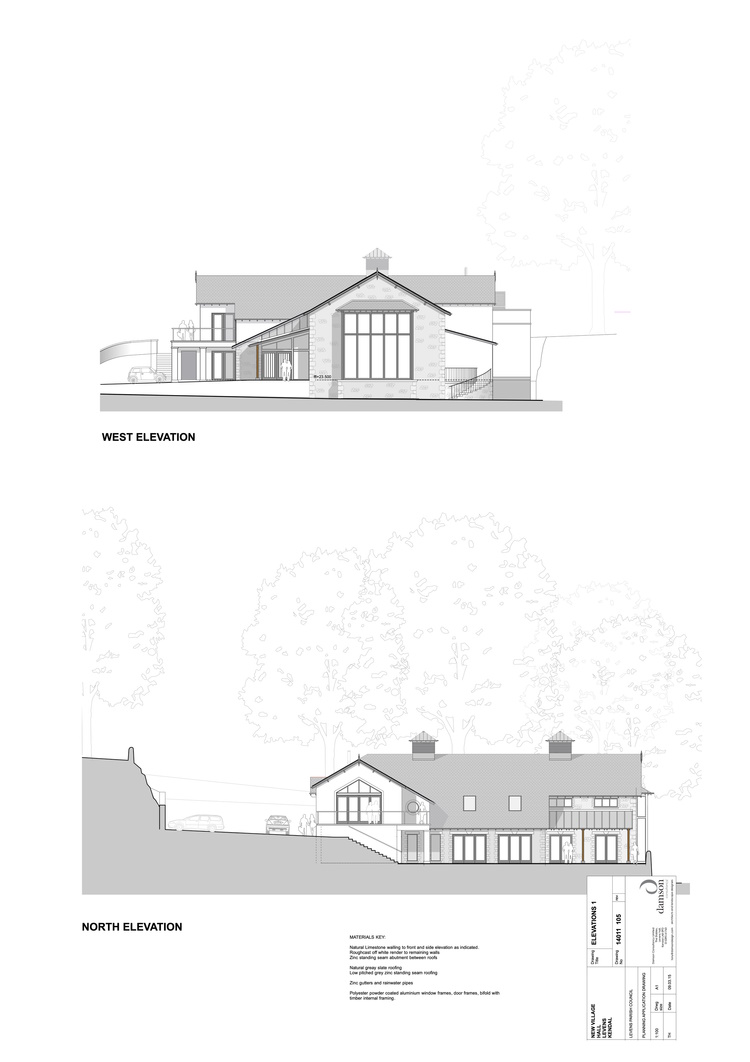 Village Hall plans images