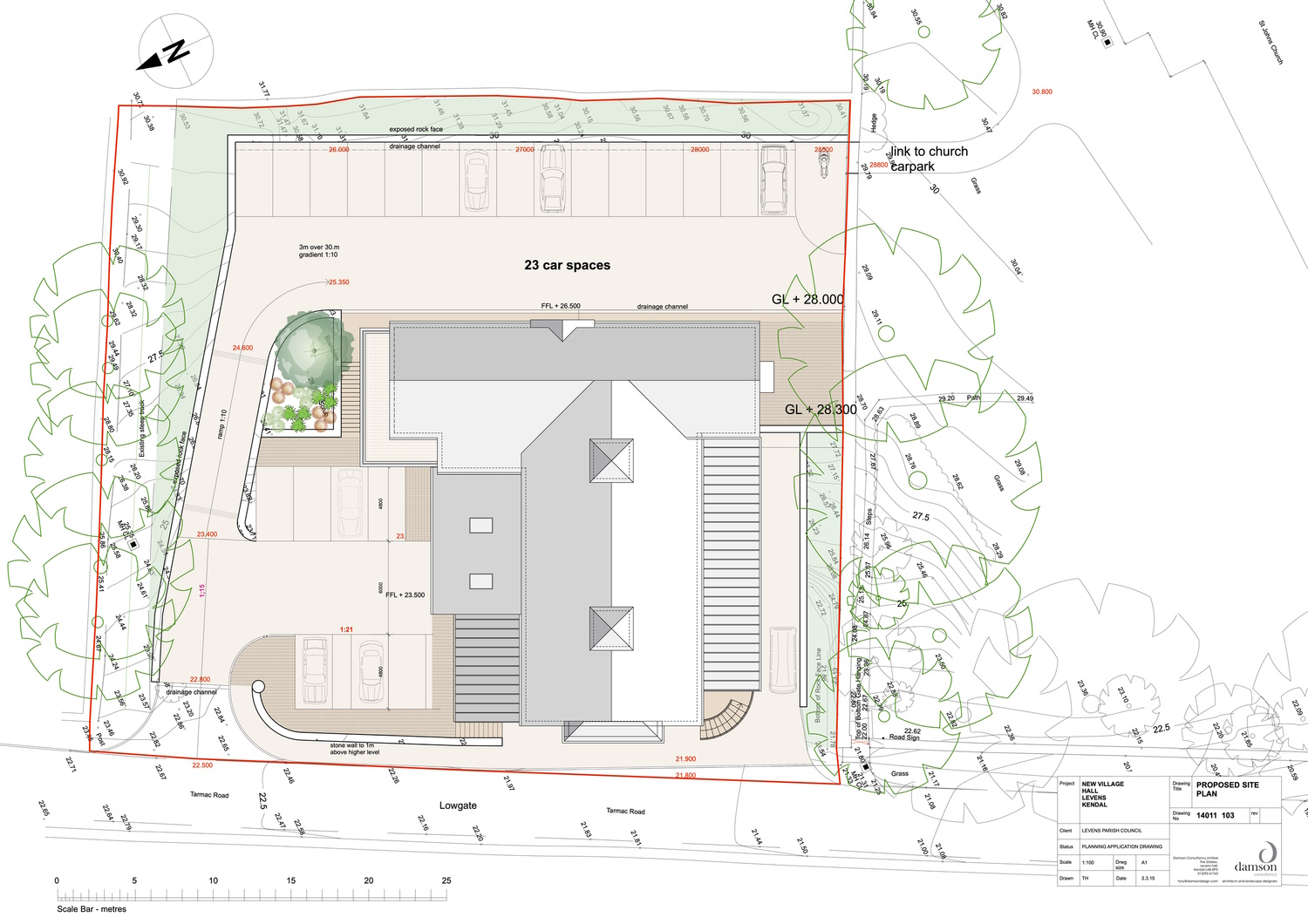 Village Hall plans images