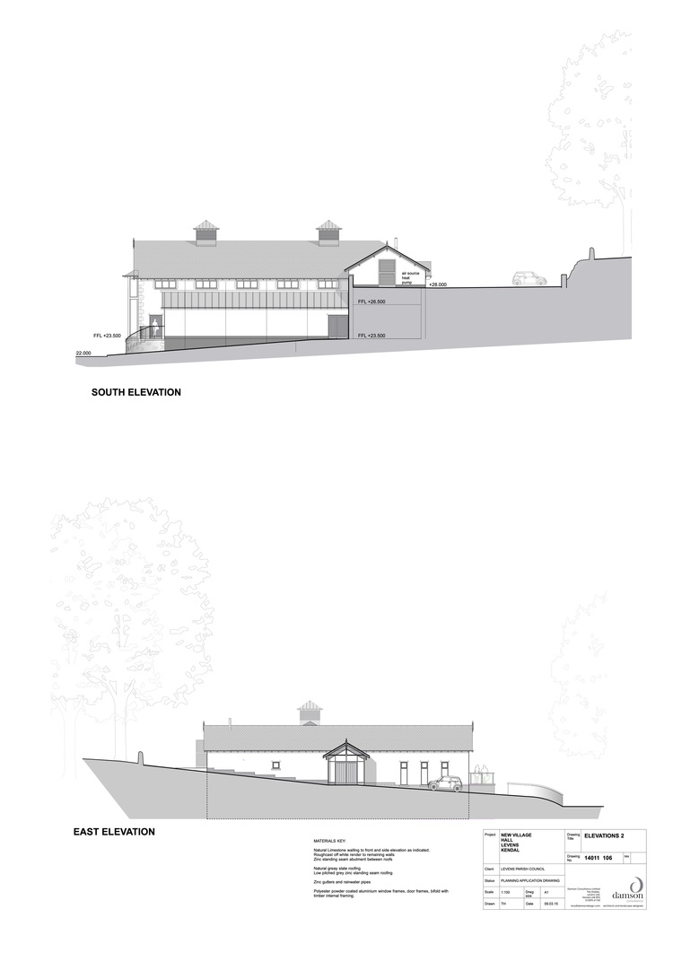 Village Hall plans images